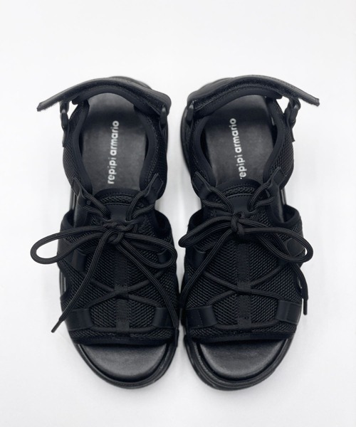 repipi armario(レピピ アルマリオ)の「NEOスピンドルサンダル(サンダル・キッズ・ブラック×ホワイト/ブラック/ホワイト・LARGE/MEDIUM/SMALL)」の18枚目の写真