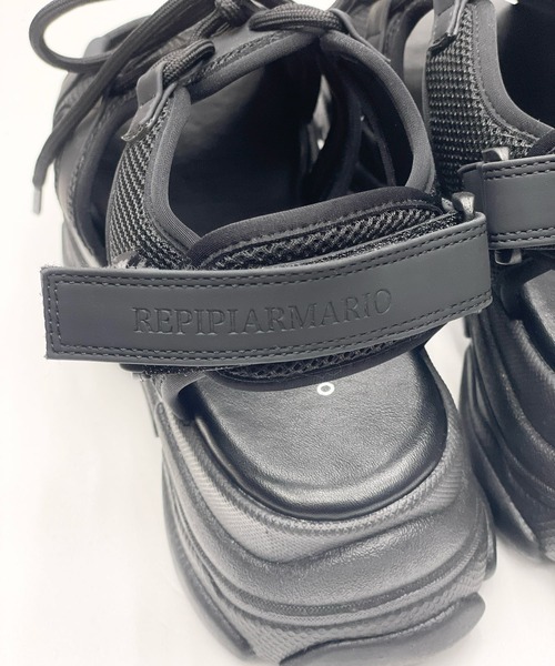 repipi armario(レピピ アルマリオ)の「NEOスピンドルサンダル(サンダル・キッズ・ブラック×ホワイト/ブラック/ホワイト・LARGE/MEDIUM/SMALL)」の20枚目の写真