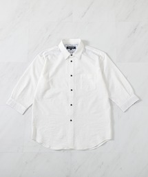 UNION STATION（ユニオンステーション）の「【抗菌・UVカット】ストレッチワッシャーワイドカラーシャツ（シャツ/ブラウス）」