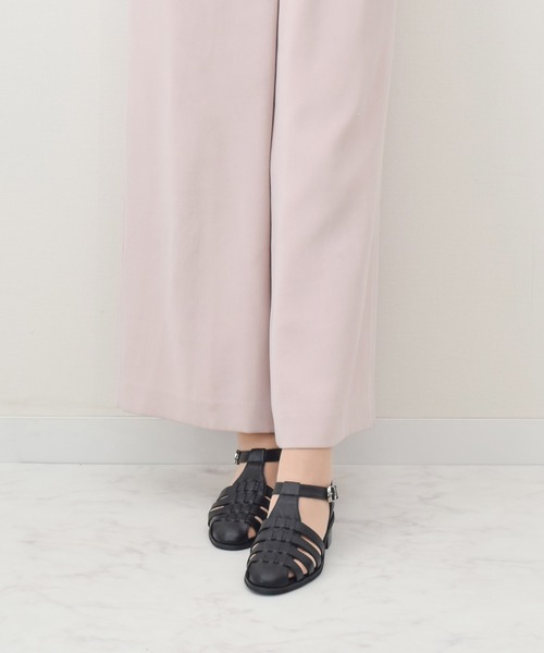 Bridget Birkin（ブリジットバーキン）の「【Bridget Birkin】ストラップグルカサンダル(552009)（サンダル・レディース・ブラック/アイボリー・22.5/23.5/24.5/23/24）」の10枚目の写真