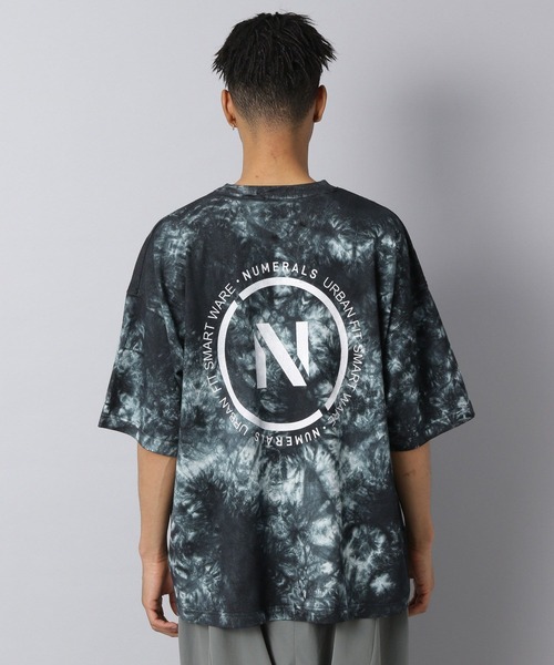 NUMERALS（ヌメラルズ）の「【NUMERALS】タイダイロゴTEE（Tシャツ/カットソー・メンズ・ブラック/カーキ・MEDIUM/LARGE）」の11枚目の写真