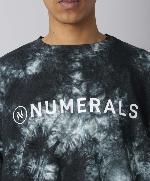 NUMERALS（ヌメラルズ）の「【NUMERALS】タイダイロゴTEE（Tシャツ/カットソー・メンズ・ブラック/カーキ・MEDIUM/LARGE）」の12枚目の写真