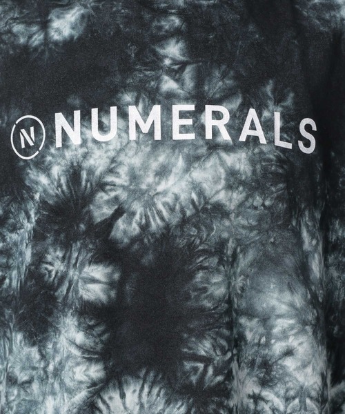NUMERALS（ヌメラルズ）の「【NUMERALS】タイダイロゴTEE（Tシャツ/カットソー・メンズ・ブラック/カーキ・MEDIUM/LARGE）」の17枚目の写真
