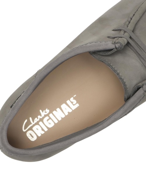 Clarks（クラークス）の「WALLABEE GTX　26180662（モカシン/デッキシューズ・メンズ・グレー・7h/8/8h/9/7/6/6h/10/11/9h）」の6枚目の写真