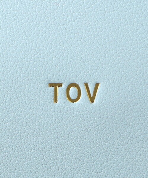 tov(トーヴ)の「<TOV>PETAL バッグ(ハンドバッグ・レディース・ブラック/ライトブルー・FREE)」の17枚目の写真