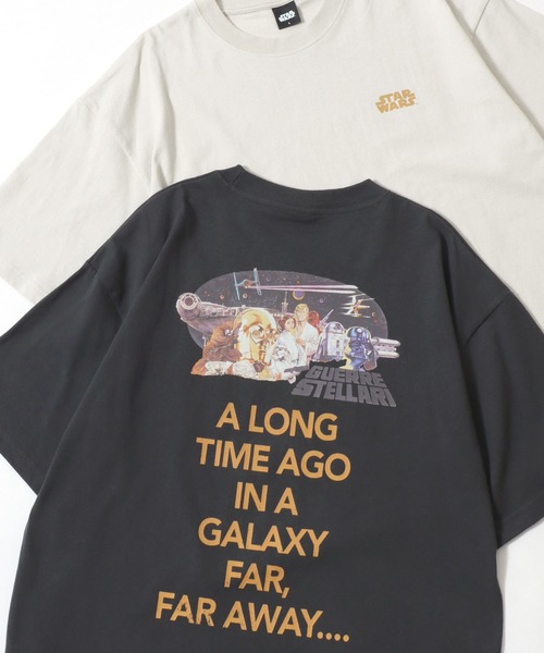 STAR WARS（スターウォーズ）の「Disney/ディズニー STAR WARS/スターウォーズ オーバーサイズ ピグメント風 ヴィンテージ加工 半袖Tシャツ/レディース メンズ（Tシャツ/カットソー・レディース・ホワイト系その他/ブラック系その他4/ブラック系その他/ブラック系その他3/ホワイト系その他2/ブラック系その他2/ホワイト系その他3/ブラック系その他6/ブラック系その他7/ブラック系/ホワイト系その他4/ブラック系その他5/ホワイト系その他5/ホワイト系その他6・M/L/LL）」の14枚目の写真