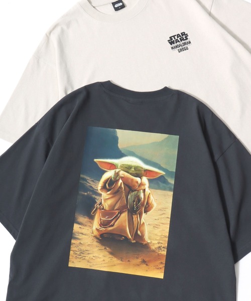 STAR WARS（スターウォーズ）の「Disney/ディズニー STAR WARS/スターウォーズ オーバーサイズ ピグメント風 ヴィンテージ加工 半袖Tシャツ/レディース メンズ（Tシャツ/カットソー・レディース・ホワイト系その他/ブラック系その他4/ブラック系その他/ブラック系その他3/ホワイト系その他2/ブラック系その他2/ホワイト系その他3/ブラック系その他6/ブラック系その他7/ブラック系/ホワイト系その他4/ブラック系その他5/ホワイト系その他5/ホワイト系その他6/ブラック系1/ホワイト系その他7/ホワイト系/ブラック系2・M/L/LL）」の18枚目の写真