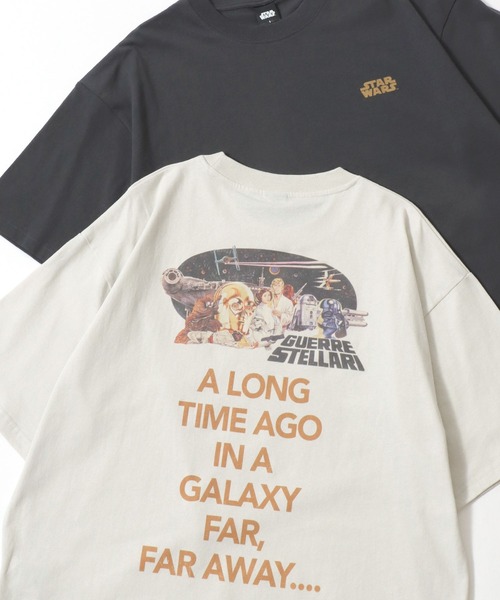 STAR WARS（スターウォーズ）の「Disney/ディズニー STAR WARS/スターウォーズ オーバーサイズ ピグメント風 ヴィンテージ加工 半袖Tシャツ/レディース メンズ（Tシャツ/カットソー・レディース・ホワイト系その他/ブラック系その他4/ブラック系その他/ブラック系その他3/ホワイト系その他2/ブラック系その他2/ホワイト系その他3/ブラック系その他6/ブラック系その他7/ブラック系/ホワイト系その他4/ブラック系その他5/ホワイト系その他5/ホワイト系その他6・M/L/LL）」の7枚目の写真