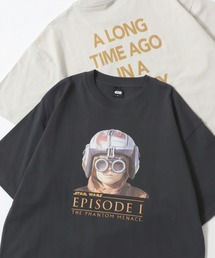 STAR WARS | Disney/ディズニー STAR WARS/スターウォーズ オーバーサイズ ピグメント風 ヴィンテージ加工 半袖Tシャツ/レディース メンズ(Tシャツ/カットソー)