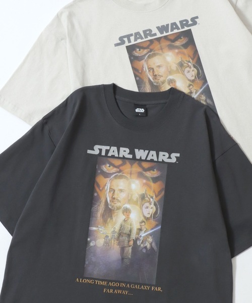 STAR WARS（スターウォーズ）の「Disney/ディズニー STAR WARS/スターウォーズ オーバーサイズ ピグメント風 ヴィンテージ加工 半袖Tシャツ/レディース メンズ（Tシャツ/カットソー・レディース・ホワイト系その他/ブラック系その他4/ブラック系その他/ブラック系その他3/ホワイト系その他2/ブラック系その他2/ホワイト系その他3/ブラック系その他6/ブラック系その他7/ブラック系/ホワイト系その他4/ブラック系その他5/ホワイト系その他5/ホワイト系その他6・M/L/LL）」の12枚目の写真