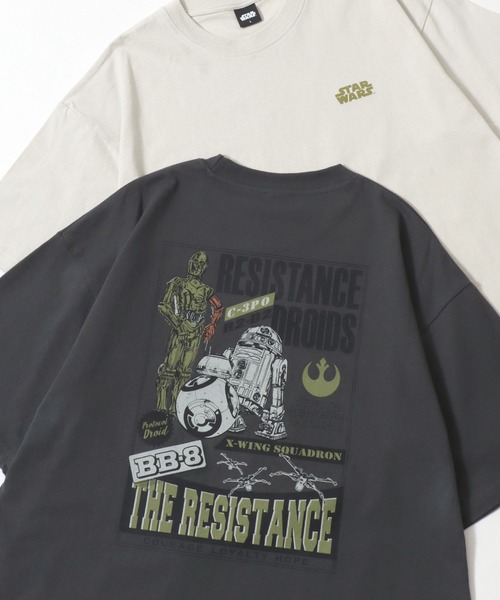 STAR WARS（スターウォーズ）の「Disney/ディズニー STAR WARS/スターウォーズ オーバーサイズ ピグメント風 ヴィンテージ加工 半袖Tシャツ/レディース メンズ（Tシャツ/カットソー・レディース・ホワイト系その他/ブラック系その他4/ブラック系その他/ブラック系その他3/ホワイト系その他2/ブラック系その他2/ホワイト系その他3/ブラック系その他6/ブラック系その他7/ブラック系/ホワイト系その他4/ブラック系その他5/ホワイト系その他5/ホワイト系その他6・M/L/LL）」の13枚目の写真