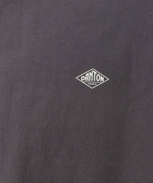 DANTON（ダントン）の「【DANTON(ダントン)】COTTON LINEN COVERALL SHIRT（カバーオール・メンズ・チャコール/ライトベージュ・MEDIUM/LARGE）」の19枚目の写真