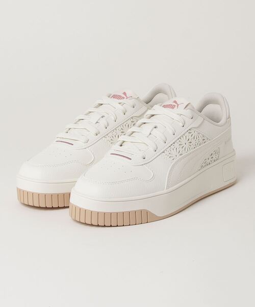 PUMA（プーマ）の「プーマ PUMA キャリーナ ストリート LC_（スニーカー・レディース・ベージュ・23.0cm/23.5cm/24.0cm/24.5cm/25.0cm/25.5cm/26.0cm）」の4枚目の写真