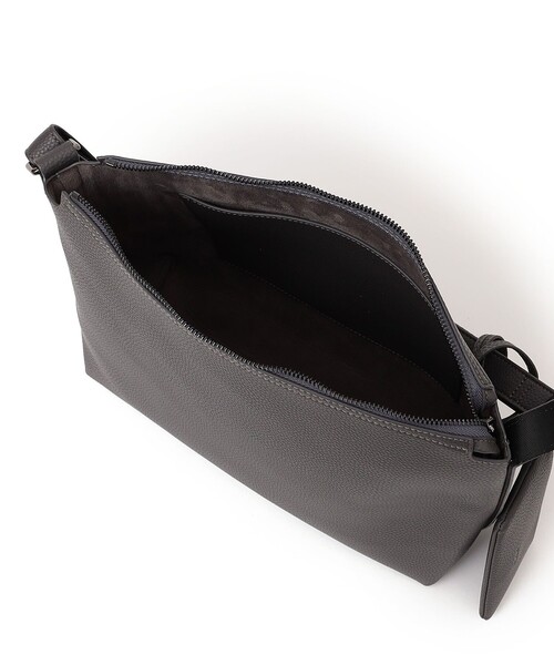 SHIPS any: スプリット レザー ジップ ショルダーバッグ (カードケース