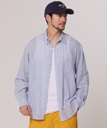 coca（coca） | ガーゼストライプシャツ(シャツ/ブラウス)