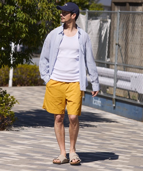 coca（coca）（コカ）の「ガーゼストライプシャツ（シャツ/ブラウス・メンズ・ストライプ・XL/M/L）」の13枚目の写真