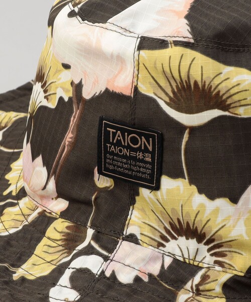coen(コーエン)の「TAION(タイオン)別注リバーシブルハット(ハット・メンズ・オリーブ/ブラック・FREE)」の6枚目の写真