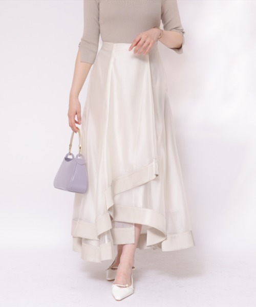 Mystrada(マイストラーダ)の「ラッフルドッキングワンピース(ワンピース・レディース・ブラック/ベージュ・38/36/34)」の12枚目の写真
