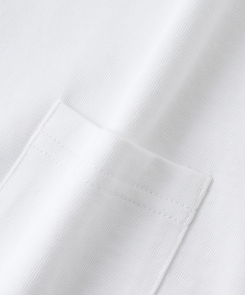 WISM（ウィズム）の「【INTODUSK / イントゥダスク】 OVERSIZED SS POCKET TEE DSPI001（Tシャツ/カットソー・メンズ・ブラック/ホワイト・X-LARGE/LARGE/MEDIUM）」の5枚目の写真
