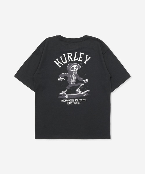 tシャツ 「Hurley/ハーレー」レディースヘビーウェイトTシャツ　オーバーサイズシルエット　バックプリント　OVRSZD GIRLS RIDER Hurley tシャツ 「Hurley/ハーレー」ヘビーウェイトロゴTシャツ