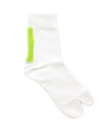 decka Quality socks（デカクオリティソックス）の「【BRUNA BOINNE × decka / ブルーナボイン × デカ】mohican socks モヒカンソックス 靴下 足袋 タビ 21.5～24.5cm（ソックス/靴下）」