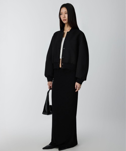 ジャケット・アウター StudioDoe Curved Sleeve Baseball Jacket セール】Studio Doe Minimalist Curved Sleeve Baseball Jacke
