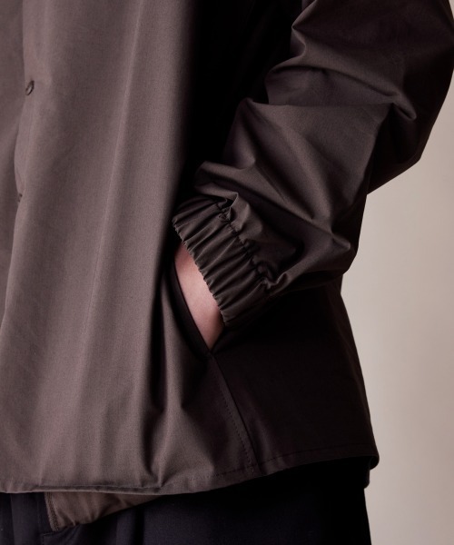 rehacer（レアセル）の「rehacer : Serene Outfield Shirt Jacket / セレヌ アウトフィールド シャツジャケット（シャツ/ブラウス・メンズ・オリーブ/ブラウン・X-LARGE/LARGE/MEDIUM/SMALL）」の3枚目の写真