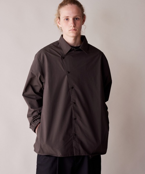 rehacer（レアセル）の「rehacer : Serene Outfield Shirt Jacket / セレヌ アウトフィールド シャツジャケット（シャツ/ブラウス・メンズ・オリーブ/ブラウン・X-LARGE/LARGE/MEDIUM/SMALL）」の5枚目の写真