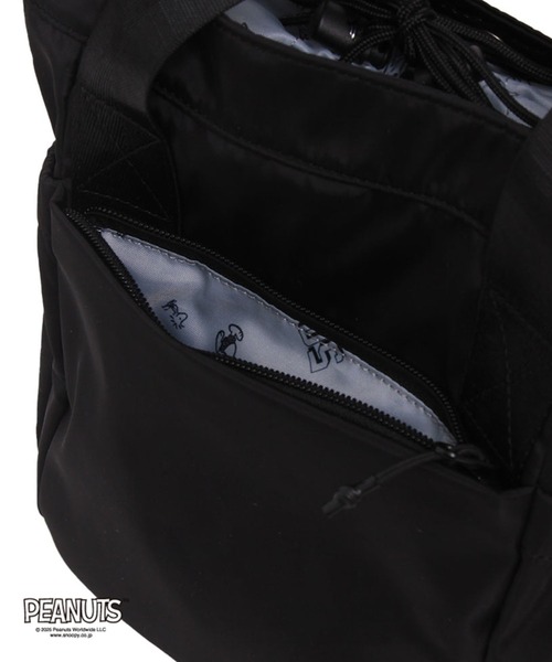 OUTDOOR PRODUCTS(アウトドアプロダクツ)の「アウトドア【OUTDOOR】PEANUTSコレクション スヌーピー 2WAYトートバッグM(ショルダーバッグ・レディース・ブラック/ベージュ/グレー・フリ-)」の12枚目の写真