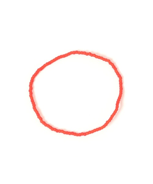 studio CLIP(スタディオクリップ)の「ビーズゴムブレスレット(ブレスレット・レディース・その他1/その他2/スカイブルー/ホワイト/レッド/ライトグリーン・FREE)」の5枚目の写真