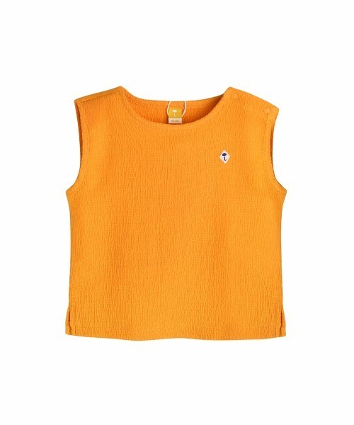 moimoln(モイモルン)の「【SOFT&】ノースリーブTシャツ(Tシャツ/カットソー・キッズ・オレンジ/パープル/アイボリー/カーキ・130cm/90cm/100cm/110cm/120cm)」の20枚目の写真