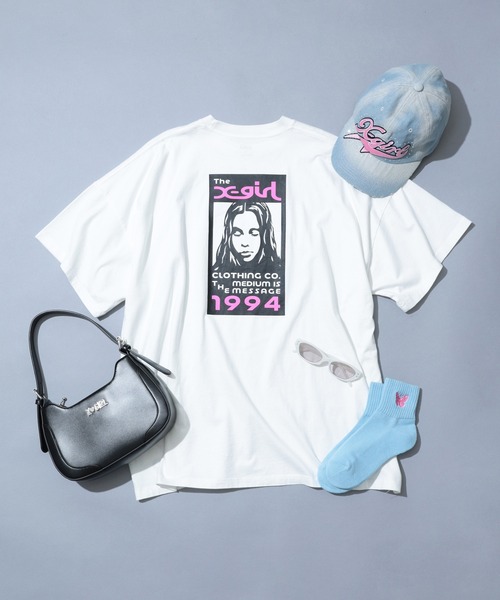 X-girl(エックスガール)の「FOX FRAME SUNGLASSES(サングラス・レディース・ブラック/ホワイト/ブラウン・ONE SIZE)」の14枚目の写真