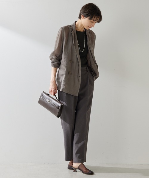 ▼2.2万✨24SS✨未使用級✨ウィムガゼット【38】ストレッチブッチャーパンツ セール】ストレッチブッチャーパンツ（スラックス）｜Whim