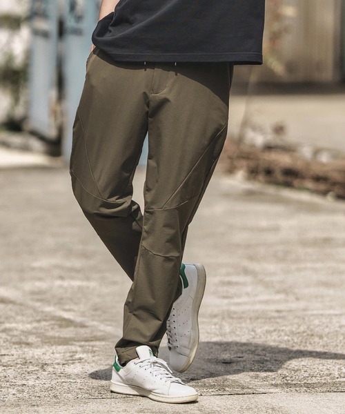 CAMBIO（カンビオ）の「mp13571- ナイロンストレッチ切り替えパンツ（その他パンツ・メンズ・カーキ/ブラック/ネイビー・M/L/XL）」の9枚目の写真
