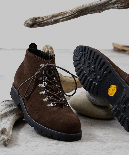 PADRONE パドローネ / WP SIDE ZIP TREKKING BOOTS (WATER PROOF