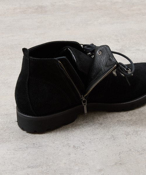 PADRONE パドローネ / WP SIDE ZIP TREKKING BOOTS (WATER PROOF