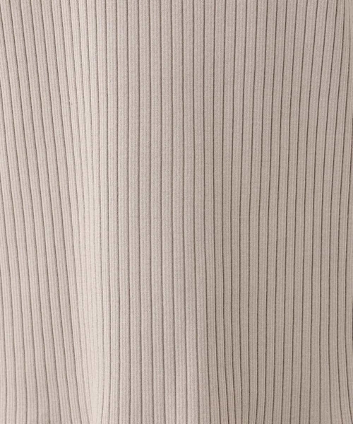 MK MICHEL KLEIN(エムケーミッシェルクラン)の「ワイドテレコリブカットソー/洗える(Tシャツ/カットソー・レディース・ホワイト/ブラック/グレー系その他・38)」の12枚目の写真