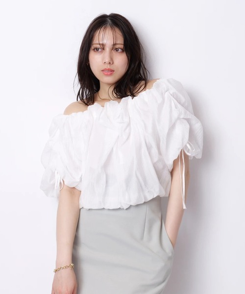 マイストラーダ♡タックバルーンブラウス タックバルーンブラウス（シャツ/ブラウス）｜Mystrada（マイ
