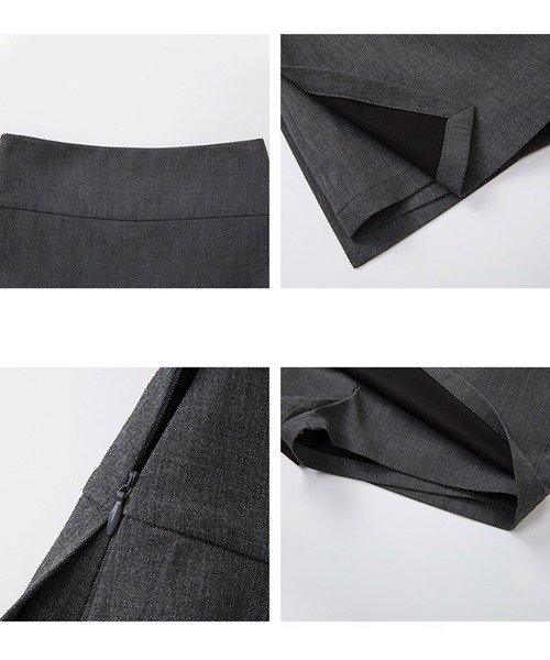 Fano Studios(ファノ ストゥディオズ)の「サイドスリット ミニスカートパンツ FX25B001【Fano Studios】(その他パンツ・レディース・グレー・L/M/S)」の14枚目の写真