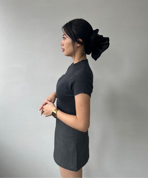 Fano Studios(ファノ ストゥディオズ)の「サイドスリット ミニスカートパンツ FX25B001【Fano Studios】(その他パンツ・レディース・グレー・L/M/S)」の20枚目の写真