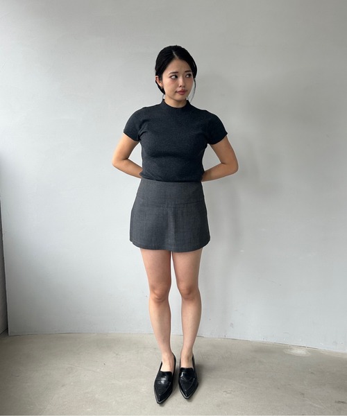 Fano Studios(ファノ ストゥディオズ)の「サイドスリット ミニスカートパンツ FX25B001【Fano Studios】(その他パンツ・レディース・グレー・L/M/S)」の21枚目の写真