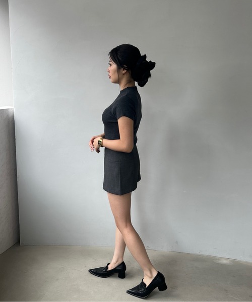 Fano Studios(ファノ ストゥディオズ)の「サイドスリット ミニスカートパンツ FX25B001【Fano Studios】(その他パンツ・レディース・グレー・L/M/S)」の22枚目の写真