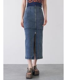 MURUA | マルチウェイZIPデニムスカート(デニムスカート)