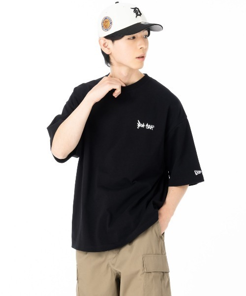 NEW ERA(ニューエラ)の「ニューエラ 半袖Tシャツ バックプリント ONSPOTZ別注(Tシャツ/カットソー・メンズ・ブルー/ブラック/ホワイト・XL/L/M/S/XXL)」の21枚目の写真