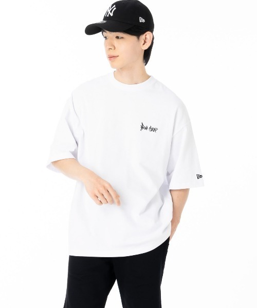NEW ERA(ニューエラ)の「ニューエラ 半袖Tシャツ バックプリント ONSPOTZ別注(Tシャツ/カットソー・メンズ・ブルー/ブラック/ホワイト・XL/L/M/S/XXL)」の7枚目の写真