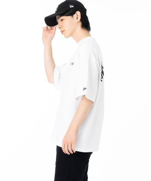 NEW ERA(ニューエラ)の「ニューエラ 半袖Tシャツ バックプリント ONSPOTZ別注(Tシャツ/カットソー・メンズ・ブルー/ブラック/ホワイト・XL/L/M/S/XXL)」の8枚目の写真