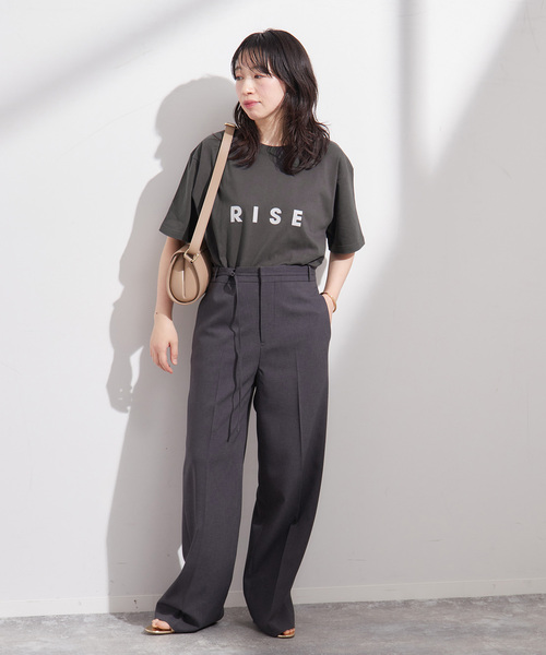 journal standard L'essage(ジャーナルスタンダードレサージュ)の「POET MEETS DUBWISE RISE:Tシャツ(Tシャツ/カットソー・レディース・ブラック系その他/ホワイト/ベージュ・FREE)」の17枚目の写真