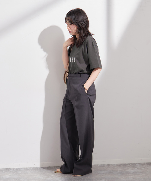 journal standard L'essage(ジャーナルスタンダードレサージュ)の「POET MEETS DUBWISE RISE:Tシャツ(Tシャツ/カットソー・レディース・ブラック系その他/ホワイト/ベージュ・FREE)」の18枚目の写真