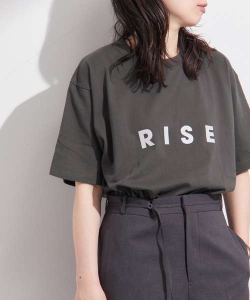 journal standard L'essage(ジャーナルスタンダードレサージュ)の「POET MEETS DUBWISE RISE:Tシャツ(Tシャツ/カットソー・レディース・ブラック系その他/ホワイト/ベージュ・FREE)」の20枚目の写真