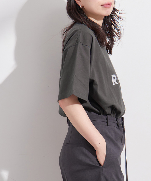 journal standard L'essage(ジャーナルスタンダードレサージュ)の「POET MEETS DUBWISE RISE:Tシャツ(Tシャツ/カットソー・レディース・ブラック系その他/ホワイト/ベージュ・FREE)」の22枚目の写真